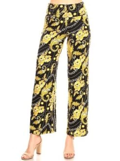 Women's Printed Palazzo Pants - White Mark 20 Women's Printed Palazzo Pants - White Mark -ChicMama Sales Store GUEST 02d6820e e6d8 4125 a7c3 d8afde69322e