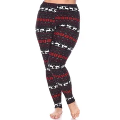 Women's Plus Size Printed Leggings - One Size Fits Most Plus - White Mark 34 Women's Plus Size Printed Leggings - One Size Fits Most Plus - White Mark -ChicMama Sales Store GUEST 0ac98e2c 1873 4e22 a129 6b091301b197