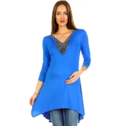 Maternity Calla Embellished Tunic Top - White Mark -ChicMama Sales Store GUEST 0c7c4257 a322 4d90 8eb8 57d9f687db7a