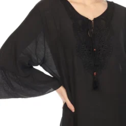 Women's Sheer Crochet Knee Length Cover Up Dress - White Mark -ChicMama Sales Store GUEST 0e4dbfcb db2c 4296 99ef d44a1da98a83