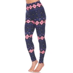 Women's One Size Fits Most Printed Leggings - One Size Fits Most - White Mark -ChicMama Sales Store GUEST 0e53f5ac 6c4e 4c25 8b1b 25e7a6b1ddc1
