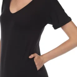 Women's Short Sleeve V-Neck Maxi Dress - White Mark -ChicMama Sales Store GUEST 0edeeeac 2c35 4d55 a13a ddce98b871ce