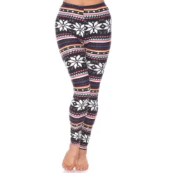 Women's One Size Fits Most Printed Leggings - One Size Fits Most - White Mark -ChicMama Sales Store GUEST 0f209d02 84e9 4fe4 b3b2 6bd38508c2d2