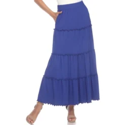 Whitemark Tiered Maxi Skirt -ChicMama Sales Store GUEST 1624eff1 a288 4441 ab26 3ce70adf01ad