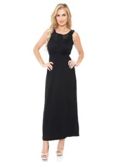 Women's Lace Neckline Katherine Maxi Dress - White Mark 16 Women's Lace Neckline Katherine Maxi Dress - White Mark -ChicMama Sales Store GUEST 18651c62 f036 43ae 884d 91b0c50c148d