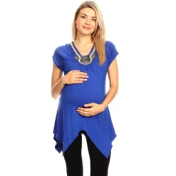 Maternity Myla Embellished Tunic Top - White Mark 26 Maternity Myla Embellished Tunic Top - White Mark -ChicMama Sales Store GUEST 18fabcb5 723d 42b3 9a78 fa8a6669edd7