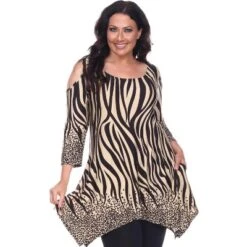 Women's Plus Size Antonia Cold Shoulder Tunic With Pockets - White Mark 10 Women's Plus Size Antonia Cold Shoulder Tunic With Pockets - White Mark -ChicMama Sales Store GUEST 1e7de26b e688 4bfc 92d3 3e68620a0c32