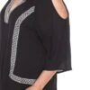 Women's Plus Size Marybeth Embroidered Dress - White Mark