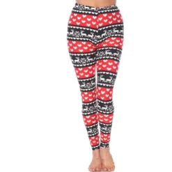 Women's One Size Fits Most Printed Leggings - One Size Fits Most - White Mark -ChicMama Sales Store GUEST 1f831b2e f760 4e28 a822 a39e4fe1a0a8