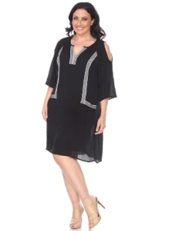 Women's Plus Size Marybeth Embroidered Dress - White Mark -ChicMama Sales Store GUEST 2331555c 2f01 4507 a4c4 8f55605522c8