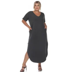Plus Size Short Sleeve V-neck Maxi Dress -ChicMama Sales Store GUEST 24af0445 317c 46ef b5a4 e883462ae248