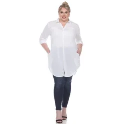 Plus Size Stretchy Tunic -White Mark -ChicMama Sales Store GUEST 27de4d34 9ea3 4325 87e6 defc1eeb3c6e