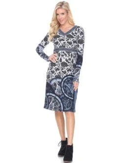 Women's Naarah Embroidered Sweater Dress - White Mark 7 Women's Naarah Embroidered Sweater Dress - White Mark -ChicMama Sales Store GUEST 2a3b4f8c 1504 4616 9b94 105000bfcbe1