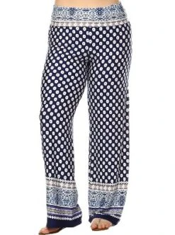 Women's Plus Size Border Printed Palazzo Pants - White Mark 10 Women's Plus Size Border Printed Palazzo Pants - White Mark -ChicMama Sales Store GUEST 2d342e6f 78a1 42fa b7e0 5a9ca65abefd