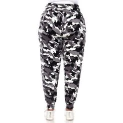 Plus Size Camo Harem Pants - White Mark -ChicMama Sales Store GUEST 2edfa550 9f49 4084 967f 838817130d83