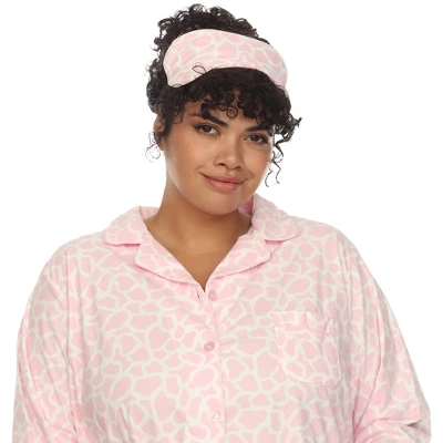 Whitemark Plus Size Three-Piece Pajama Set 4 Whitemark Plus Size Three-Piece Pajama Set - Image 4