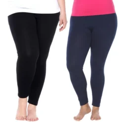 Women's Pack Of 2 Solid Leggings - One Size Fits Most - White Mark 38 Women's Pack Of 2 Solid Leggings - One Size Fits Most - White Mark -ChicMama Sales Store GUEST 337c3391 106b 4cd0 b488 25725c5c38dc