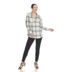 Women's Lightweight And Soft Flannel Plaid - White Mark 10 Women's Lightweight And Soft Flannel Plaid - White Mark -ChicMama Sales Store GUEST 3402bb09 b853 4d2f bf6f 8dad4cabd658