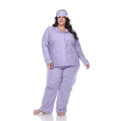 Plus Size Three-Piece Pajama Set - White Mark 9 Plus Size Three-Piece Pajama Set - White Mark -ChicMama Sales Store GUEST 35a24288 c1b1 40d0 817c bc4867ac25cd