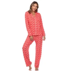 Women's Long Sleeve Heart Print Pajama Set - White Mark 15 Women's Long Sleeve Heart Print Pajama Set - White Mark -ChicMama Sales Store GUEST 3df595ac 6de5 461c 829c bb209a115a72