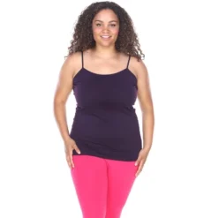 Women's Plus Size Tank Top - One Size Fits Most Plus - White Mark -ChicMama Sales Store GUEST 3e0503be a993 4480 8cd3 e72b124e4770