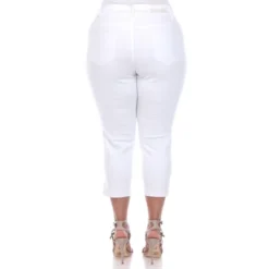 Women's Plus Size Capri Jeans - White Mark 11 Women's Plus Size Capri Jeans - White Mark -ChicMama Sales Store GUEST 3ffd66d4 2c95 4da8 9d81 58207069055f