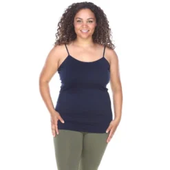 Women's Plus Size Tank Top - One Size Fits Most Plus - White Mark -ChicMama Sales Store GUEST 417238bf 616e 4ba5 be7c f21b4ee68186