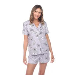 Short Sleeve Floral Pajama Set - White Mark 15 Short Sleeve Floral Pajama Set - White Mark -ChicMama Sales Store GUEST 42aaf59b 4974 43fc a062 3dd158b9ca5c
