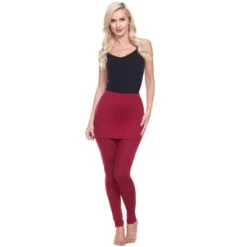 Women's Skirted Leggings - White Mark -ChicMama Sales Store GUEST 466f52c9 196c 4af4 9399 e9de1516de88