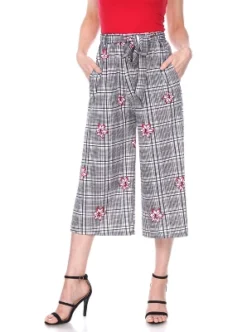 Women's Gaucho Pants - White Mark -ChicMama Sales Store GUEST 474d0832 c2cc 45b1 8978 7da48ed36b56