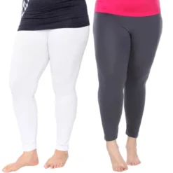 Women's Pack Of 2 Solid Leggings - One Size Fits Most - White Mark 32 Women's Pack Of 2 Solid Leggings - One Size Fits Most - White Mark -ChicMama Sales Store GUEST 4daf9dc4 303b 4aa0 82de 468140a2a283