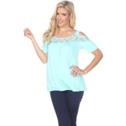 Women's Cut Out Shoulder Bexley Tunic Top - White Mark 19 Women's Cut Out Shoulder Bexley Tunic Top - White Mark -ChicMama Sales Store GUEST 4ec7f2d3 f7f9 4540 9c0b e4c02d7508e9