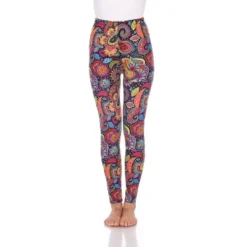 Women's One Size Fits Most Printed Leggings - One Size Fits Most - White Mark -ChicMama Sales Store GUEST 4f4d547e c86a 4fc6 a866 2c4e2561a6f5
