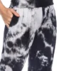 Women's Tie Dye Harem Pants With Pockets - White Mark