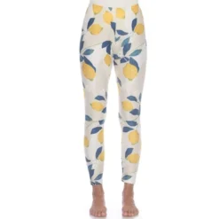 Women's Super Soft Tropical Printed Leggings - White Mark -ChicMama Sales Store GUEST 585d50ef 2fc2 4323 a342 6ca1c882da0c
