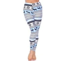 Women's One Size Fits Most Printed Leggings - One Size Fits Most - White Mark -ChicMama Sales Store GUEST 59f78ede c0bf 459b 96b6 296fc974a5cc