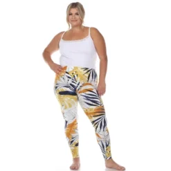 Plus Size Super Soft Tropical Printed Leggings -ChicMama Sales Store GUEST 627f29bb 28aa 4734 9446 7ee9f7427a17