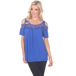 Women's Cut Out Shoulder Bexley Tunic Top - White Mark 17 Women's Cut Out Shoulder Bexley Tunic Top - White Mark -ChicMama Sales Store GUEST 644c3166 5ef0 481b 80ef f9c27cd808fe