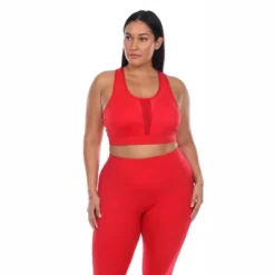 Plus Size Racer Back Sports Bra - White Mark 12 Plus Size Racer Back Sports Bra - White Mark -ChicMama Sales Store GUEST 6a6aafc4 4809 45aa a367 b0752d63363a