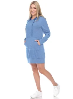 Women's Hoodie Sweatshirt Dress - White Mark -ChicMama Sales Store GUEST 6a967ced 5d2f 4497 989b a1b54b4ab562