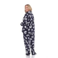 Plus Size Long Sleeve Floral Pajama Set - White Mark -ChicMama Sales Store GUEST 6d3f7906 0314 455b a4ef 8575acae892d