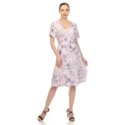 Women's Floral Short Sleeve Knee Length Dress 17 Women's Floral Short Sleeve Knee Length Dress -ChicMama Sales Store GUEST 74082983 bb39 4a44 93d9 22c7728f4bda