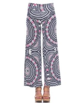 Women's Geometric Printed Palazzo Pants - White Mark -ChicMama Sales Store GUEST 7fe3d1e1 6458 43da 864c 50765284ece5