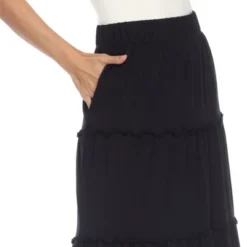 Whitemark Tiered Maxi Skirt -ChicMama Sales Store GUEST 825e8ecd a2e4 40ad 9357 3310e541a601
