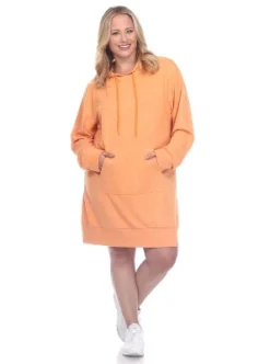 Women's Plus Size Hoodie Sweatshirt Dress - White Mark 20 Women's Plus Size Hoodie Sweatshirt Dress - White Mark -ChicMama Sales Store GUEST 84635583 c28a 4ae3 89f5 0f6d3fc7fbdb