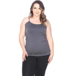 Women's Plus Size Tank Top - One Size Fits Most Plus - White Mark -ChicMama Sales Store GUEST 861a55a3 0f25 415c 952b 71fe8eca2fda