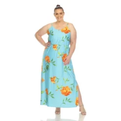 Plus Size Floral Strap Maxi Dress 15 Plus Size Floral Strap Maxi Dress -ChicMama Sales Store GUEST 87411f70 8f52 49b3 a7c7 640a0d71f7b2