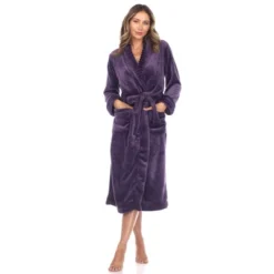 Women's Super Soft And Cozy Lounge Robe - White Mark 14 Women's Super Soft And Cozy Lounge Robe - White Mark -ChicMama Sales Store GUEST 8b76c966 c624 49b9 b33d 29716157cd56