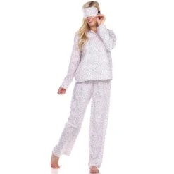 Women's Three-Piece Pajama Set - White Mark -ChicMama Sales Store GUEST 8d01091e e200 48c4 9fdd 3de9dc00f2d9