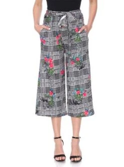 Women's Gaucho Pants - White Mark -ChicMama Sales Store GUEST 9071a80e 4263 472f b2dc dde54d271f00